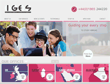 Tablet Screenshot of ig-es.com